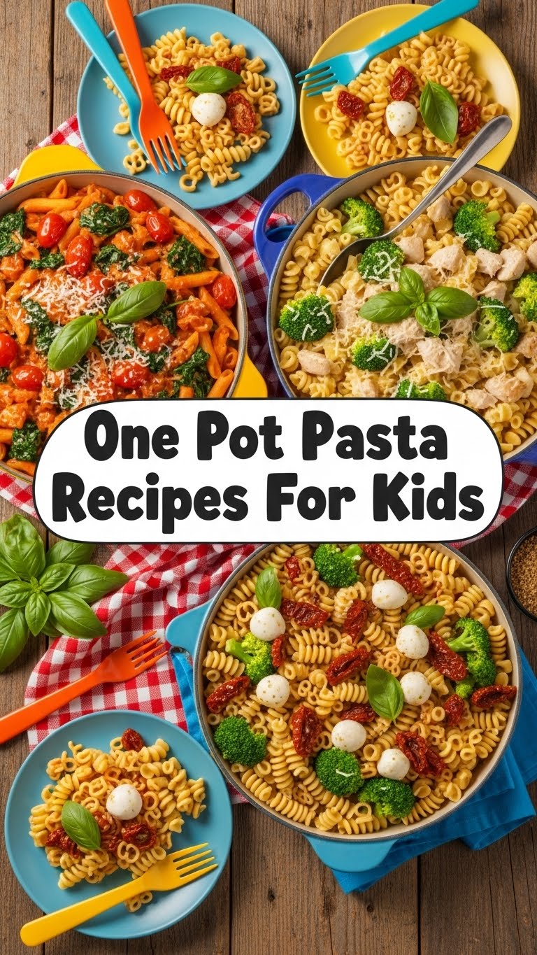 One Pot Pasta Recipes For Kids