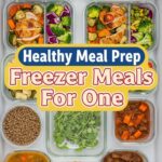 Healthy Meal Prep Freezer Meals For One