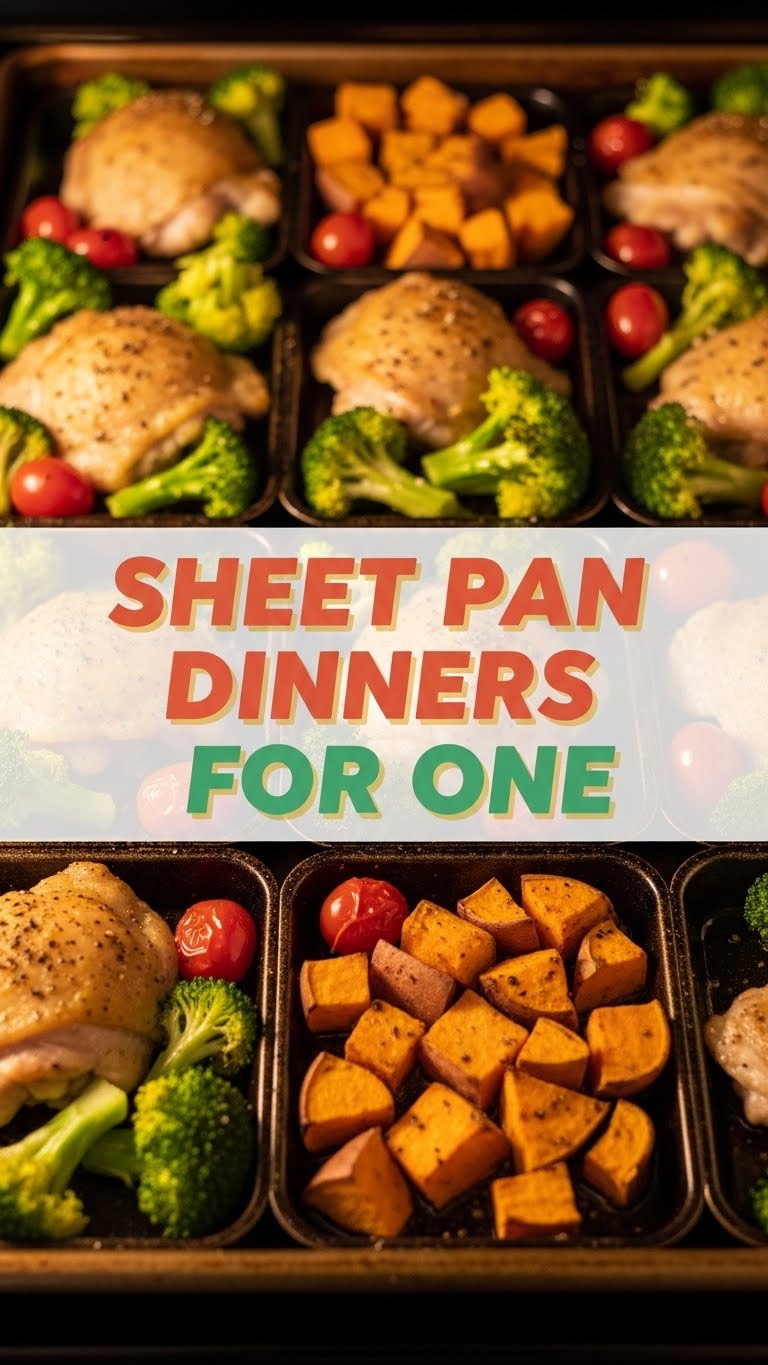 Sheet Pan Dinners For One