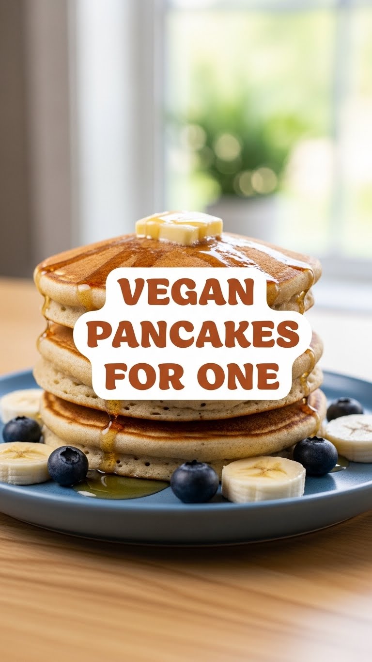 Vegan Pancakes For One