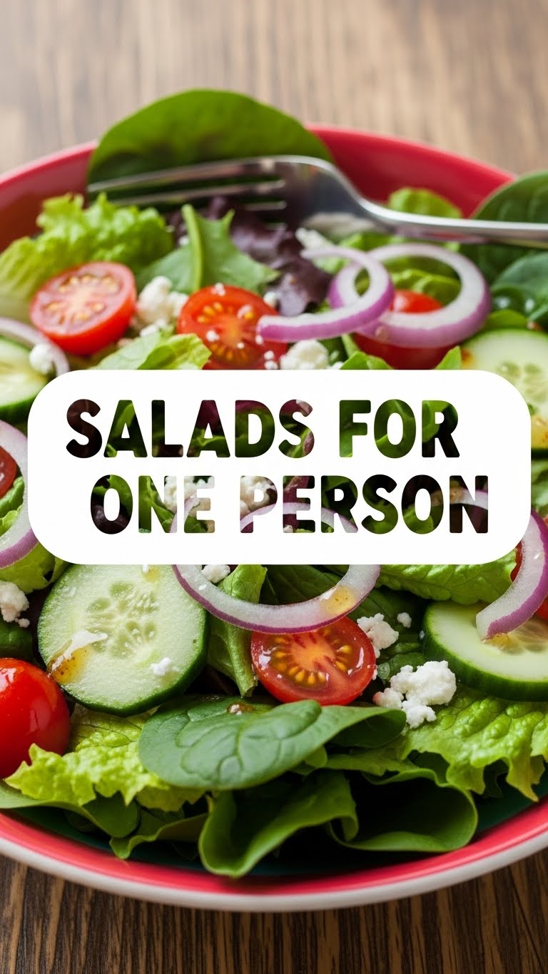 Salads For One Person