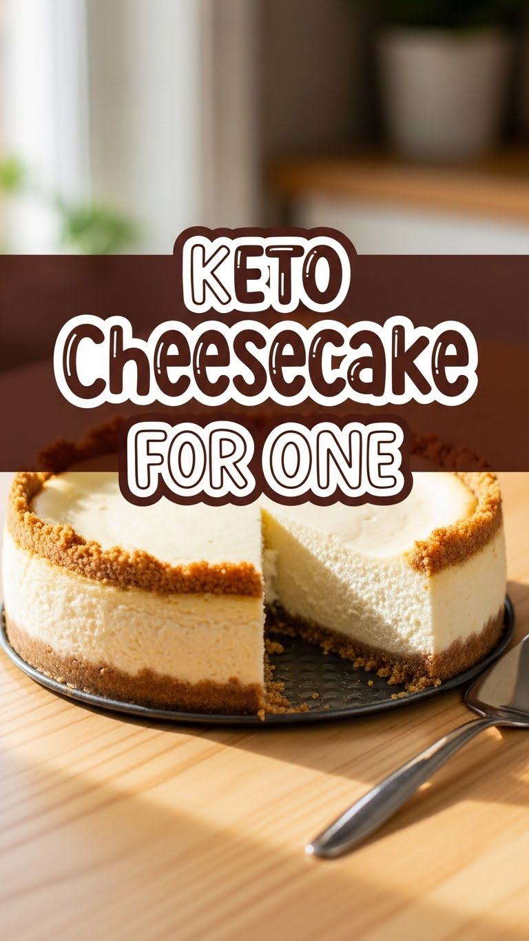 Keto Cheesecake For One