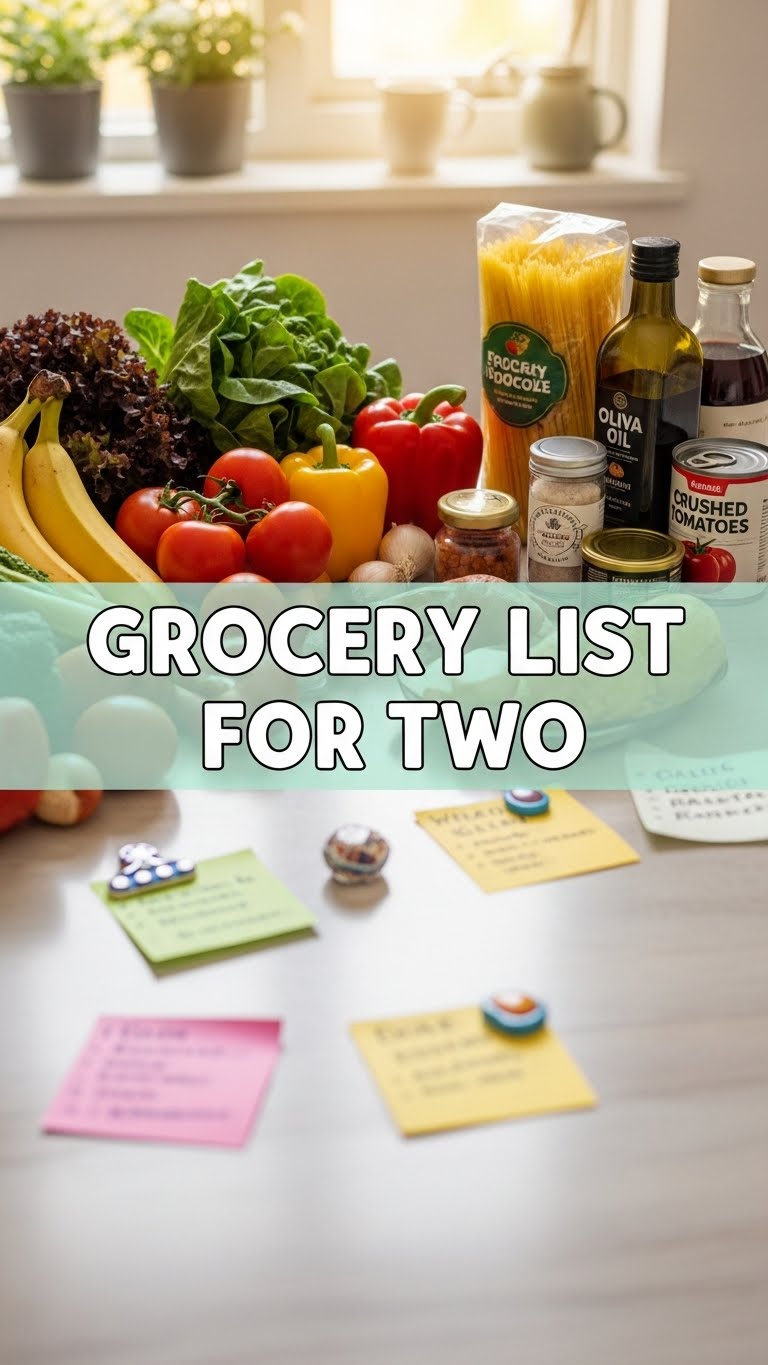 Grocery List For Two