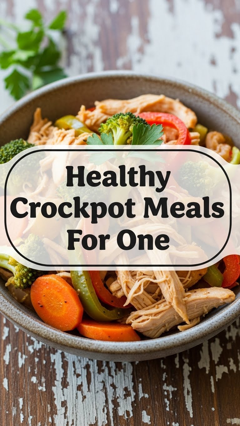 Healthy Crockpot Meals For One