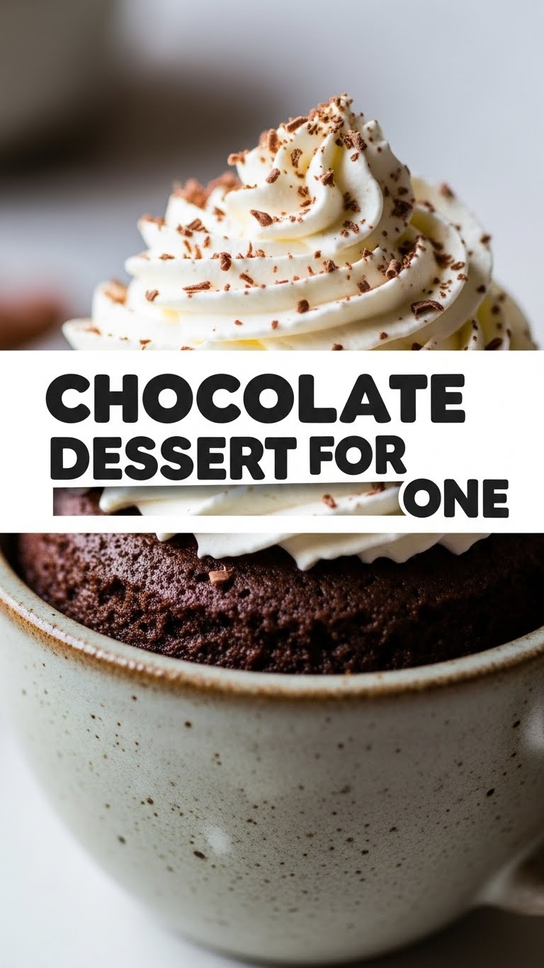 Chocolate Dessert For One