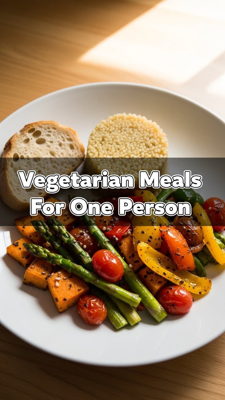 Vegetarian Meals For One Person