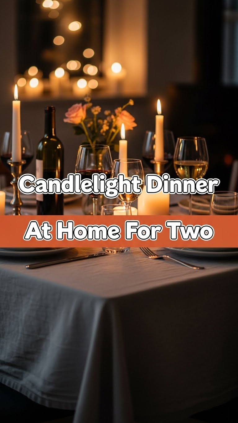 Candlelight Dinner At Home For Two