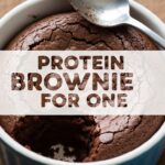 Protein Brownie For One