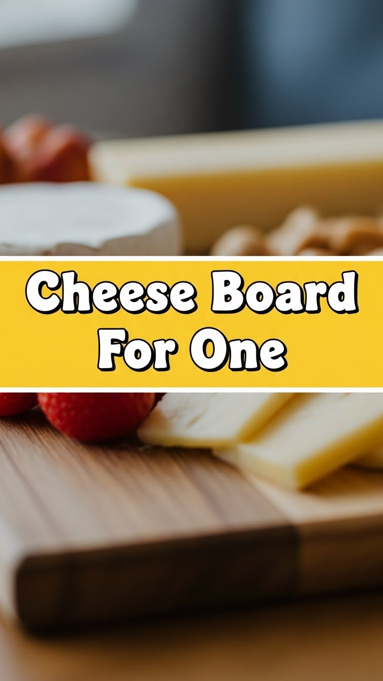Cheese Board For One