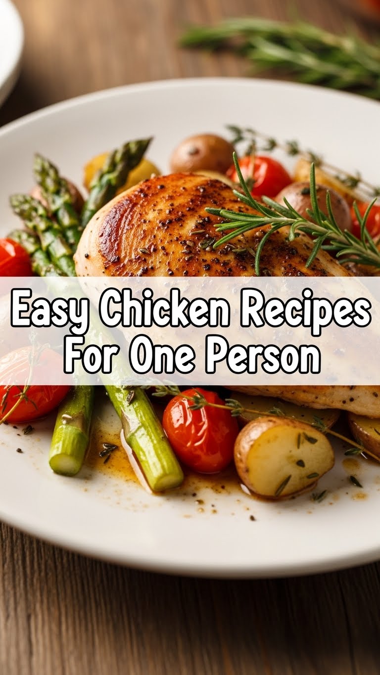 Easy Chicken Recipes For One Person