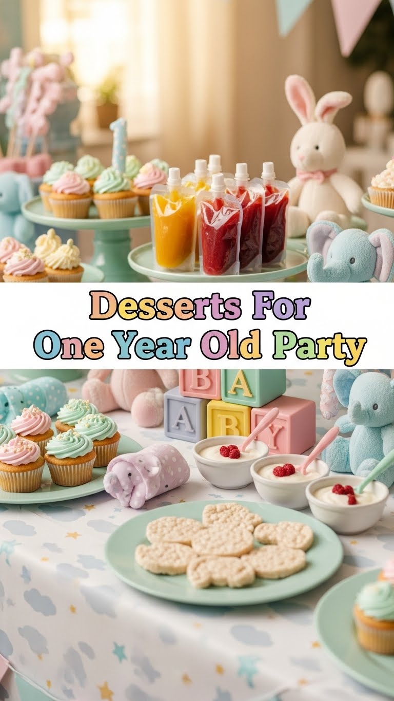 Desserts For One Year Old Party