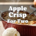 Apple Crisp For Two