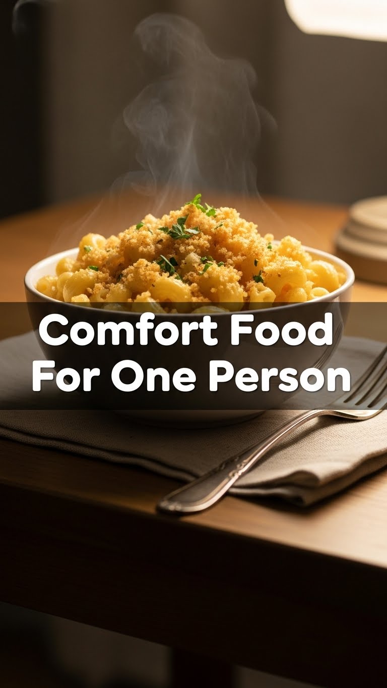 Comfort Food For One Person