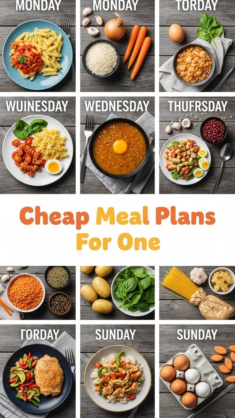 Cheap Meal Plans For One