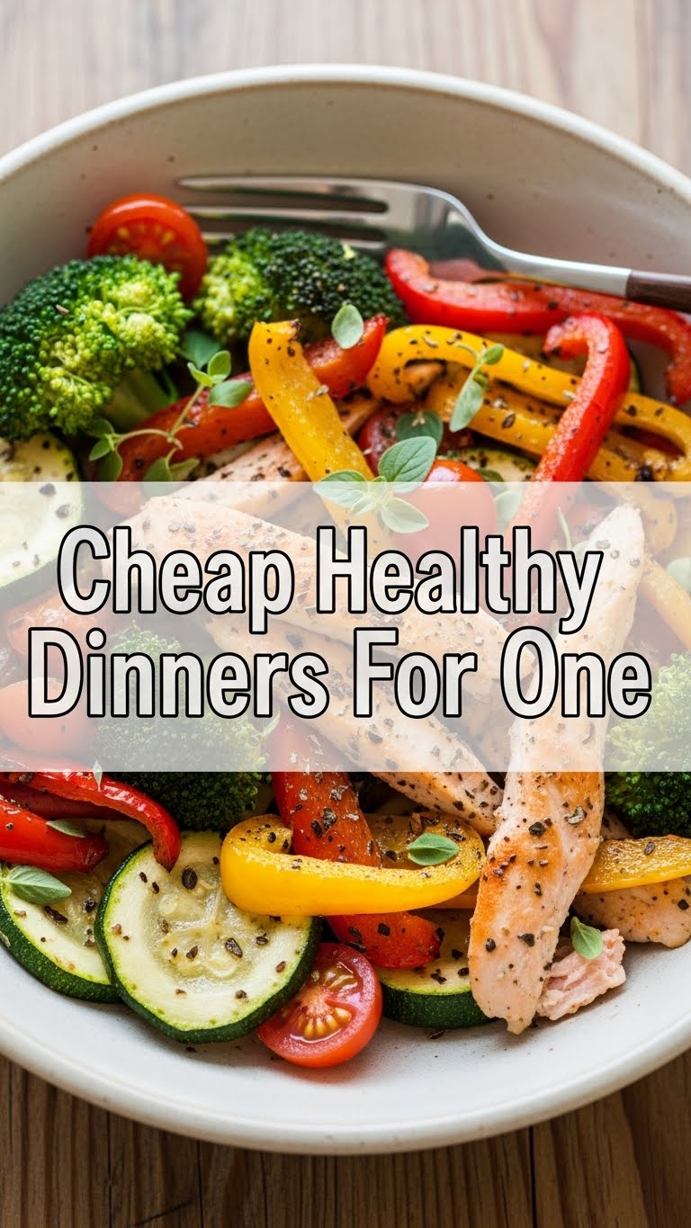 Cheap Healthy Dinners For One