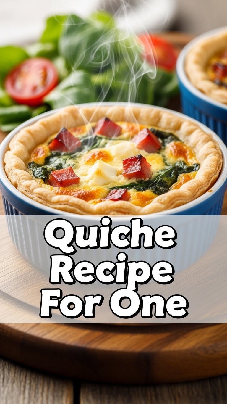 Quiche Recipe For One