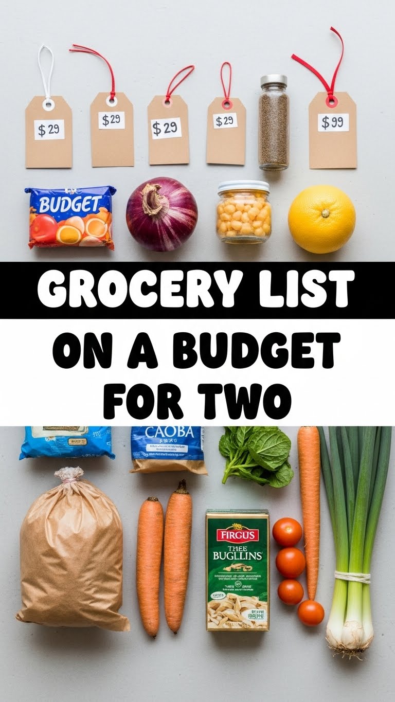 Grocery List On A Budget For Two