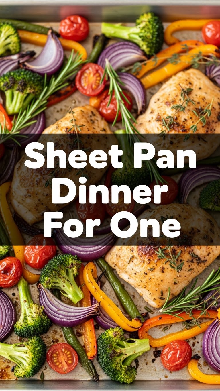 Sheet Pan Dinner For One