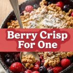 Berry Crisp For One