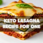 Keto Lasagna Recipe For One