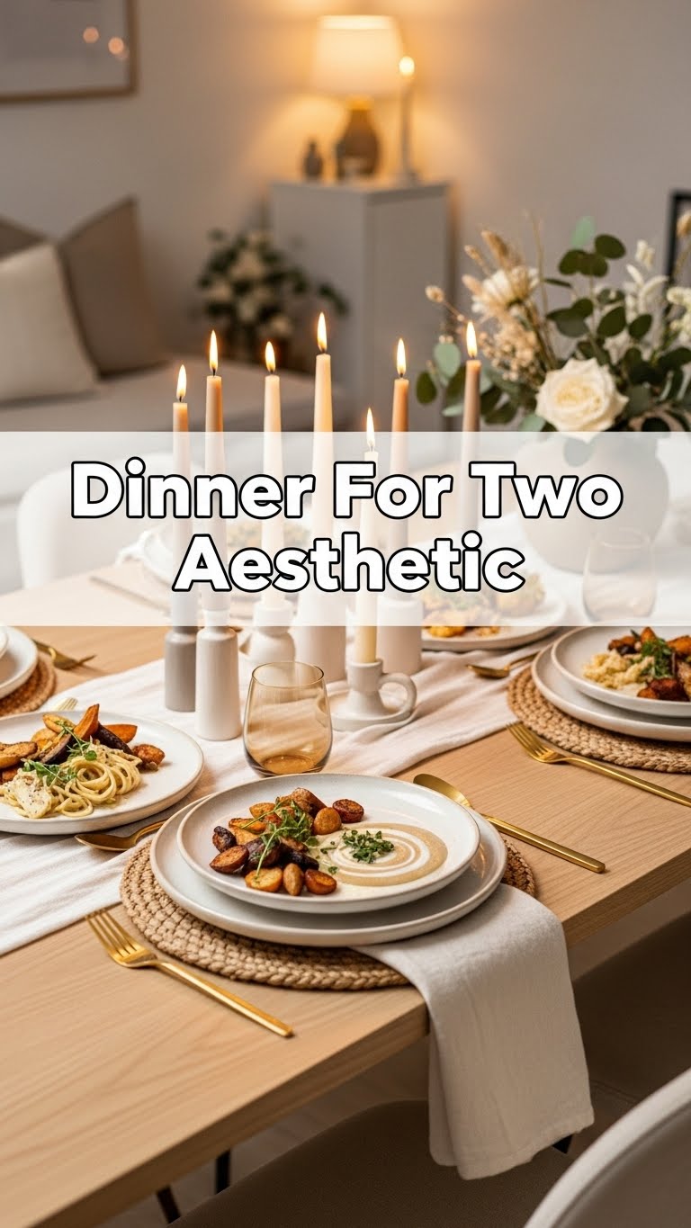 Dinner For Two Aesthetic
