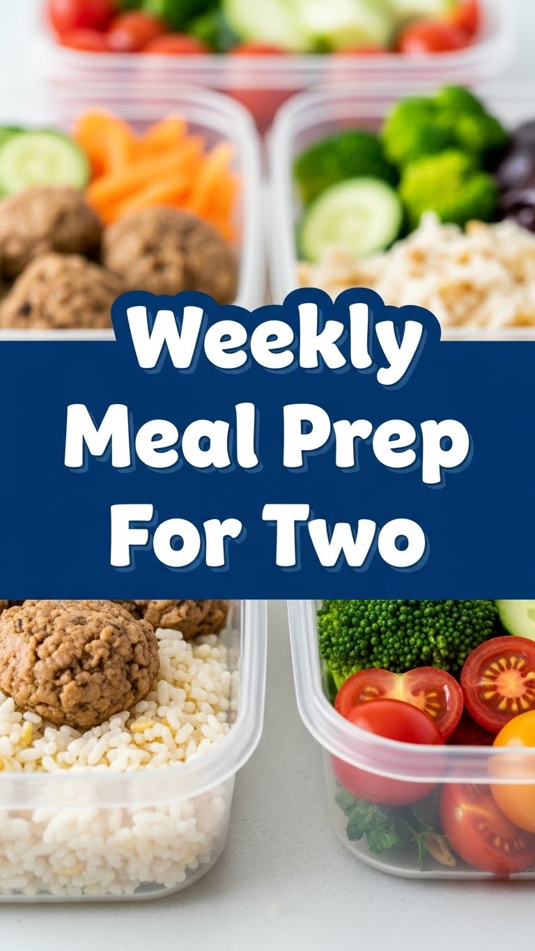 Weekly Meal Prep For Two