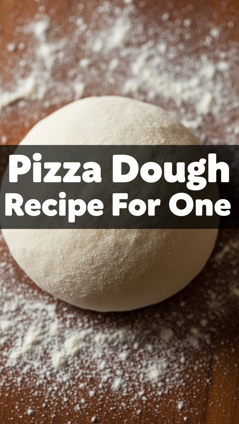 Pizza Dough Recipe For One