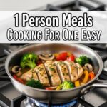 1 Person Meals Cooking For One Easy