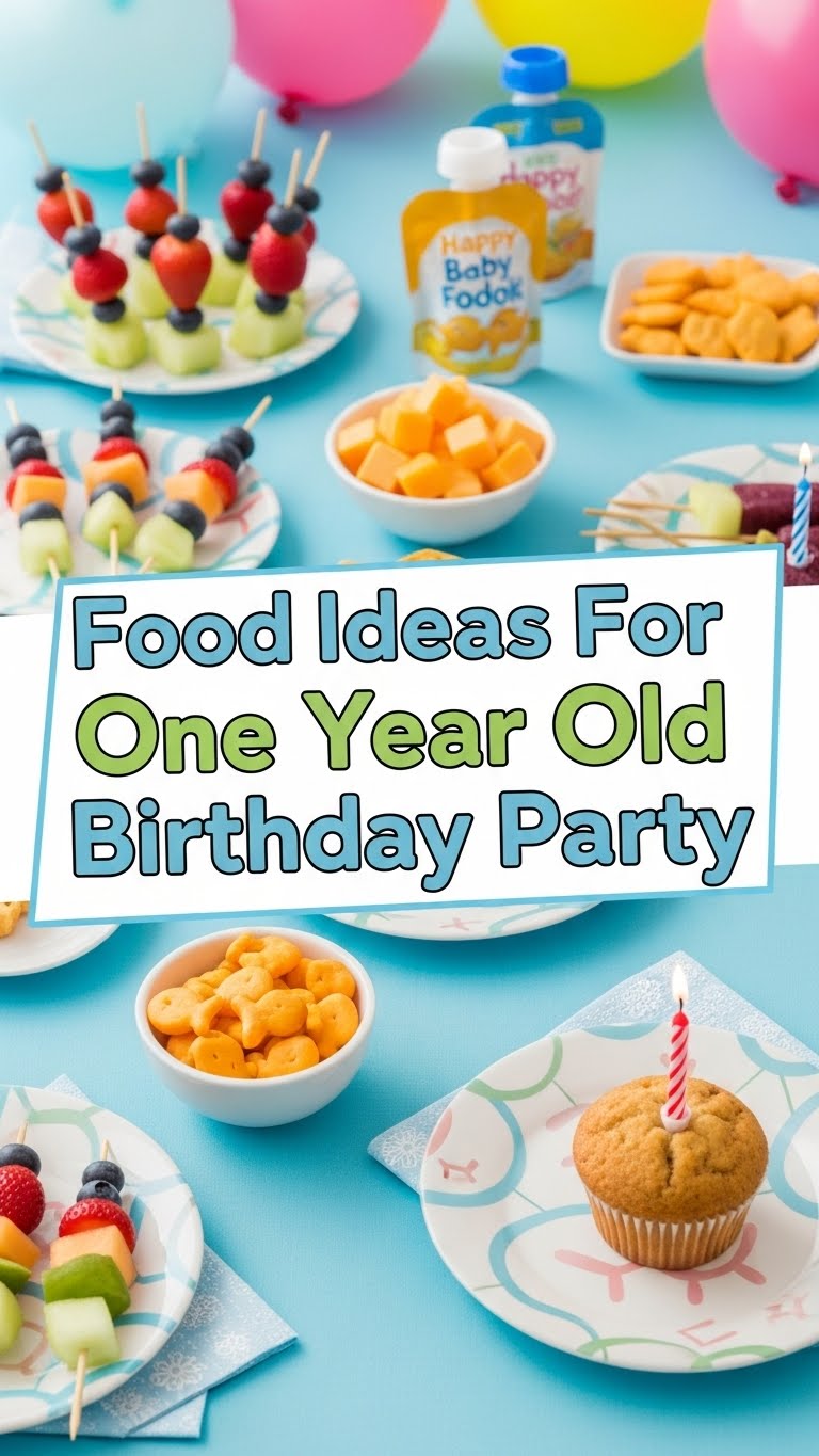 Food Ideas For One Year Old Birthday Party