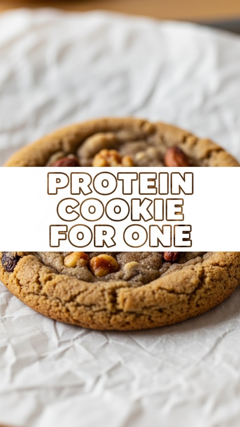 Protein Cookie For One