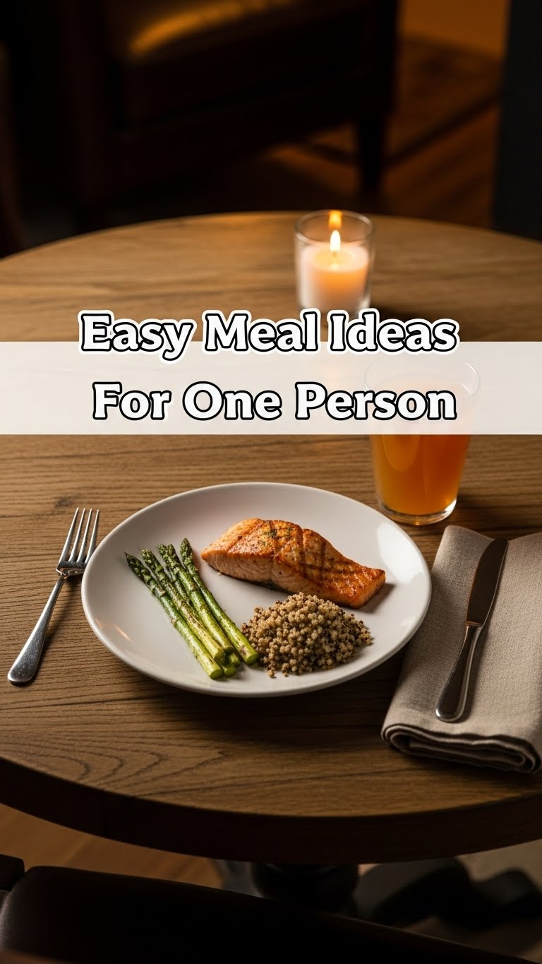 Easy Meal Ideas For One Person