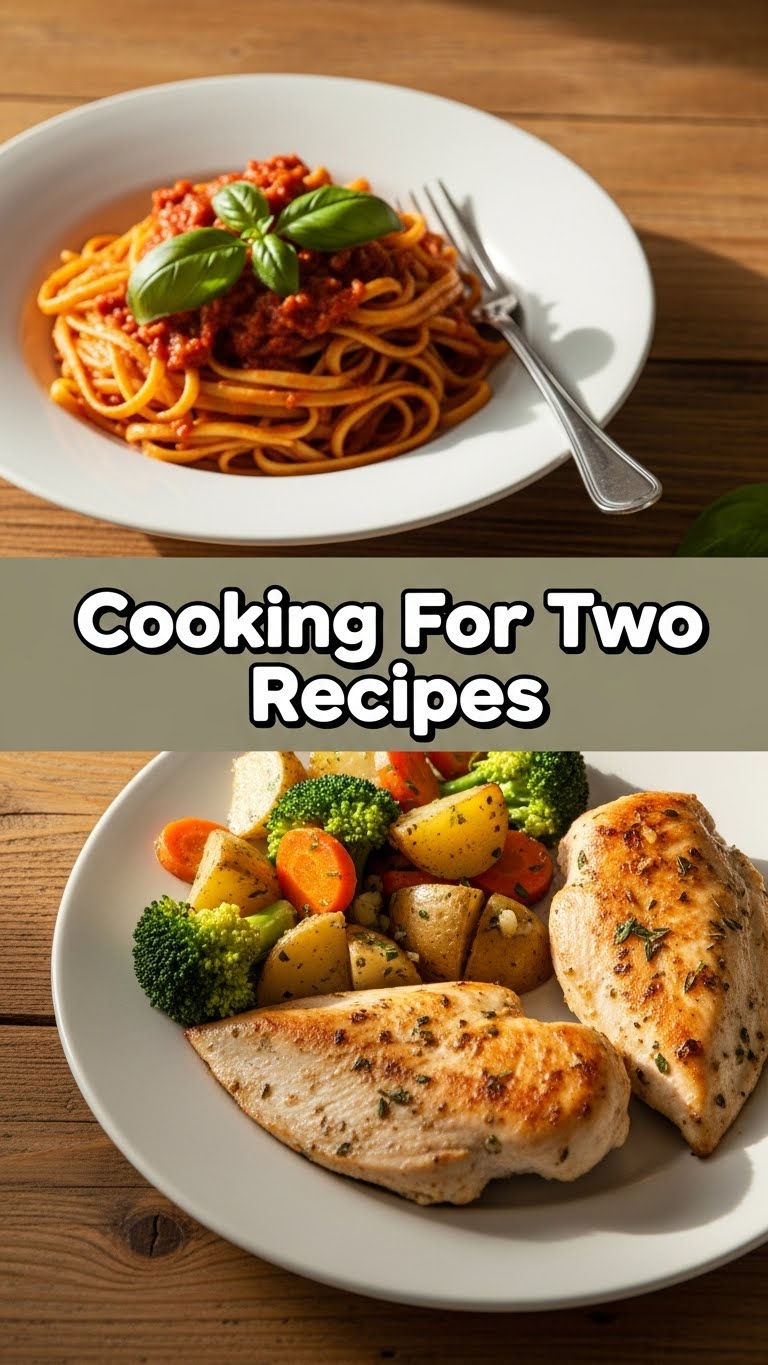 Cooking For Two Recipes