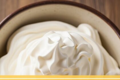Whipped Cream Recipe For One
