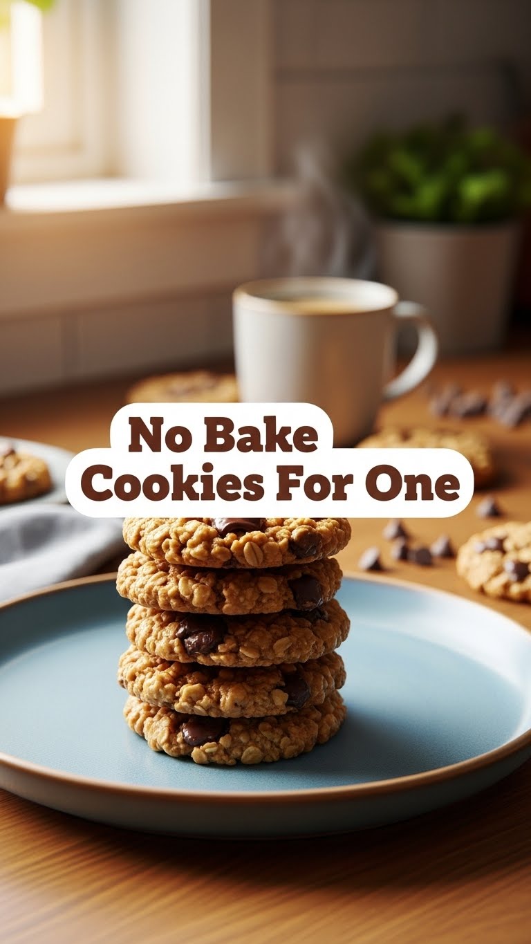 No Bake Cookies For One