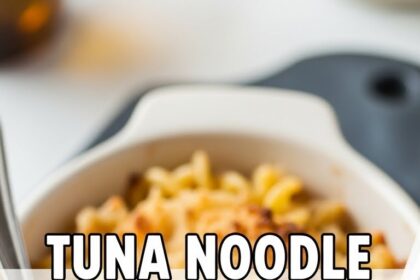 Tuna Noodle Casserole For Two