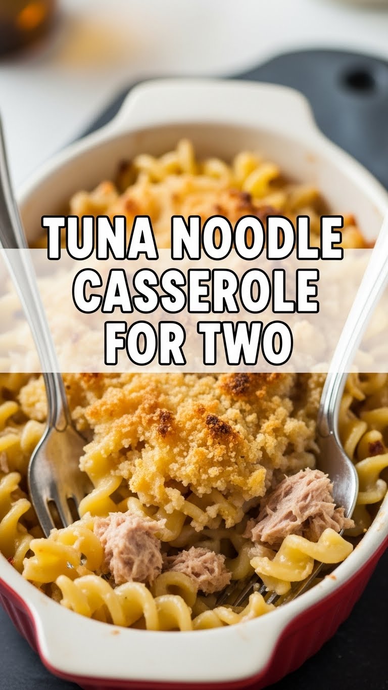 Tuna Noodle Casserole For Two