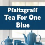 Pfaltzgraff Tea For One Blue
