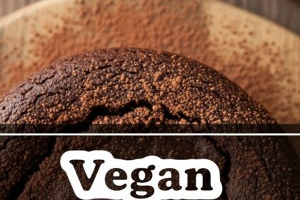 Vegan Chocolate Cake For One