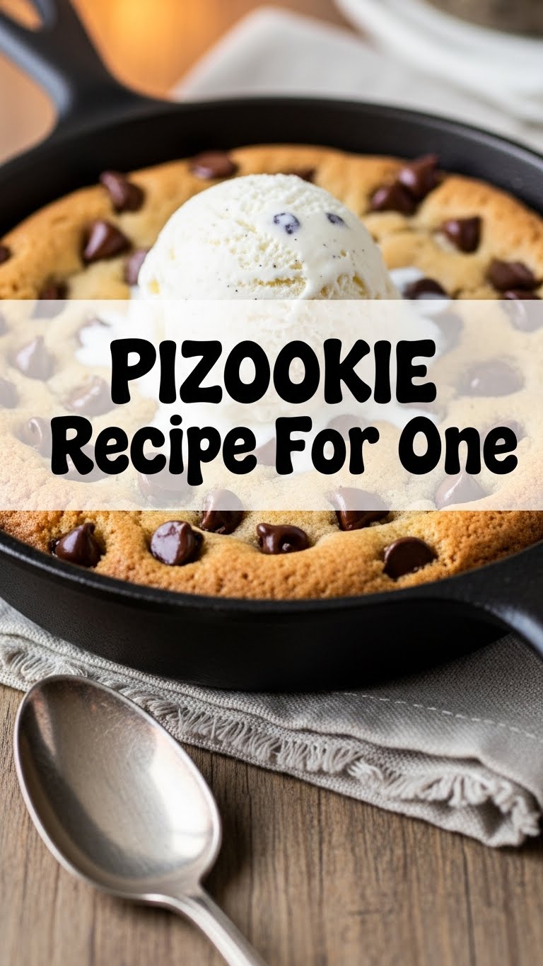 Pizookie Recipe For One
