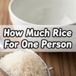 How Much Rice For One Person