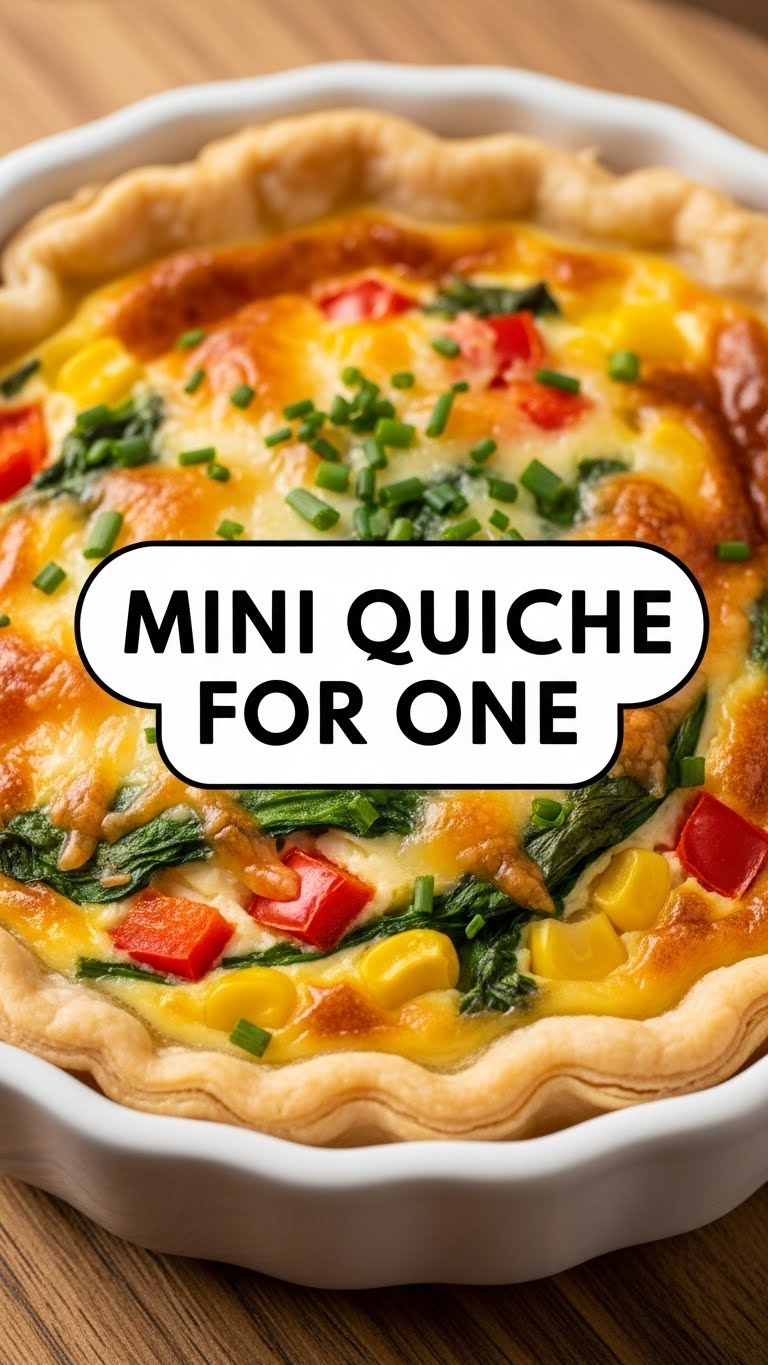 Mini Quiche For One