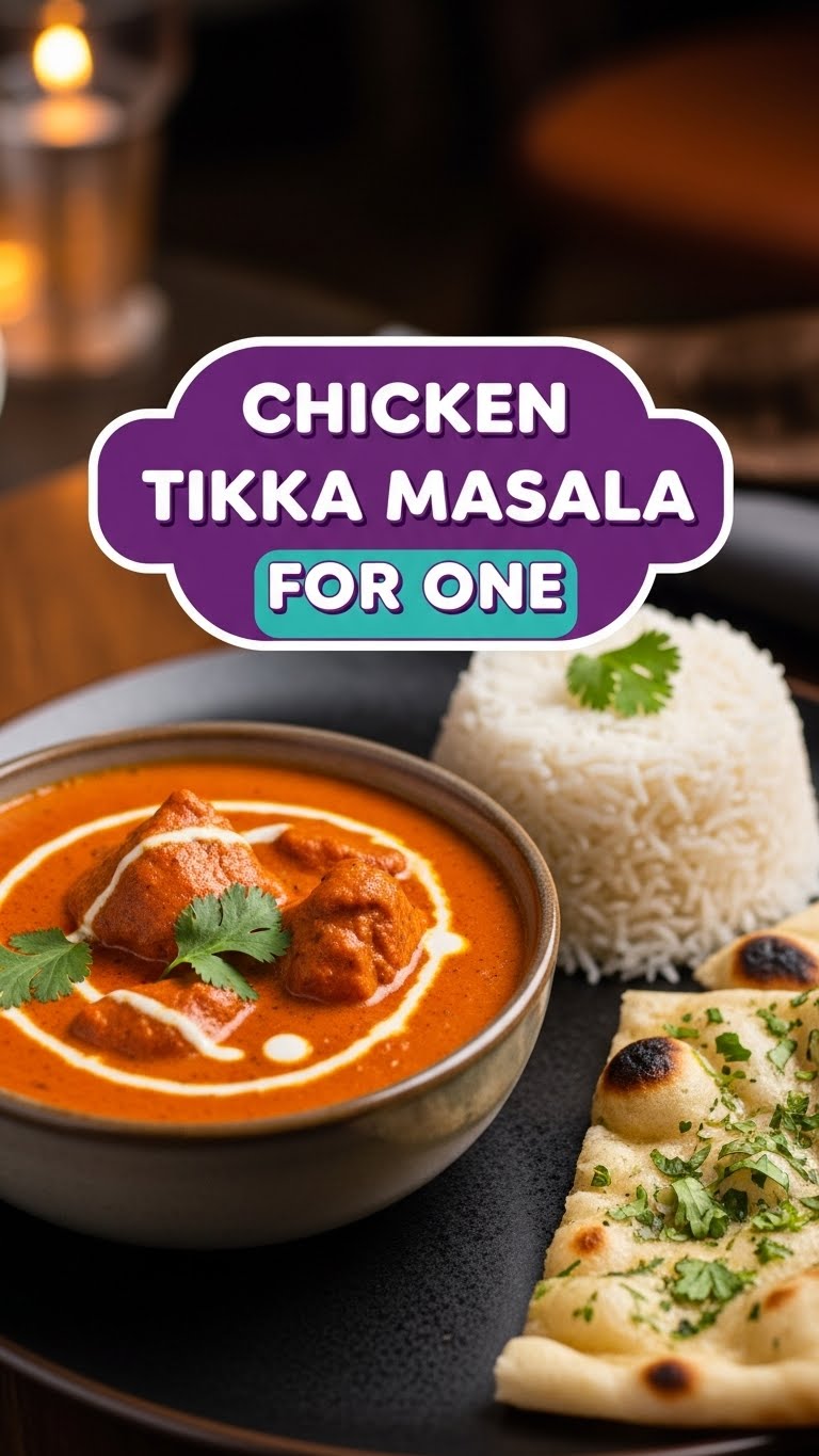 Chicken Tikka Masala For One
