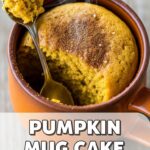 Pumpkin Mug Cake For One