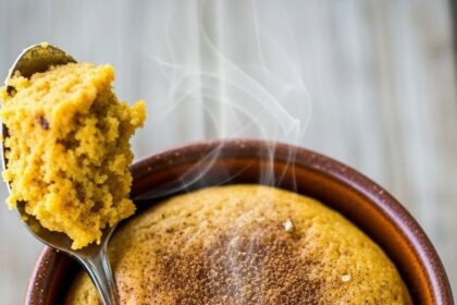 Pumpkin Mug Cake For One