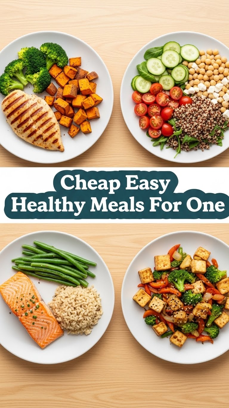 Cheap Easy Healthy Meals For One