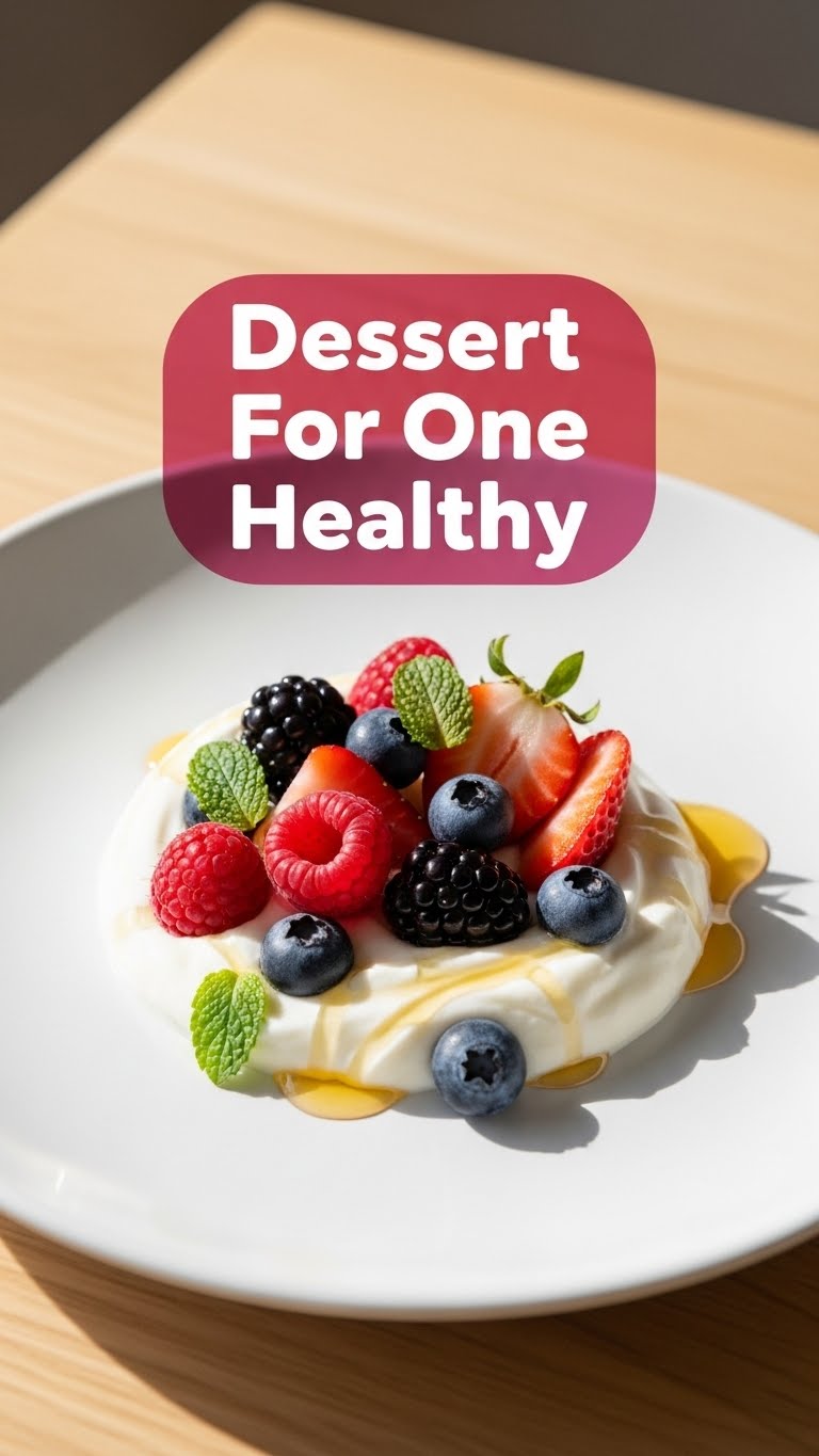 Desert For One Healthy