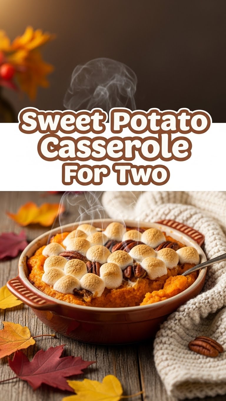 Sweet Potato Casserole For Two