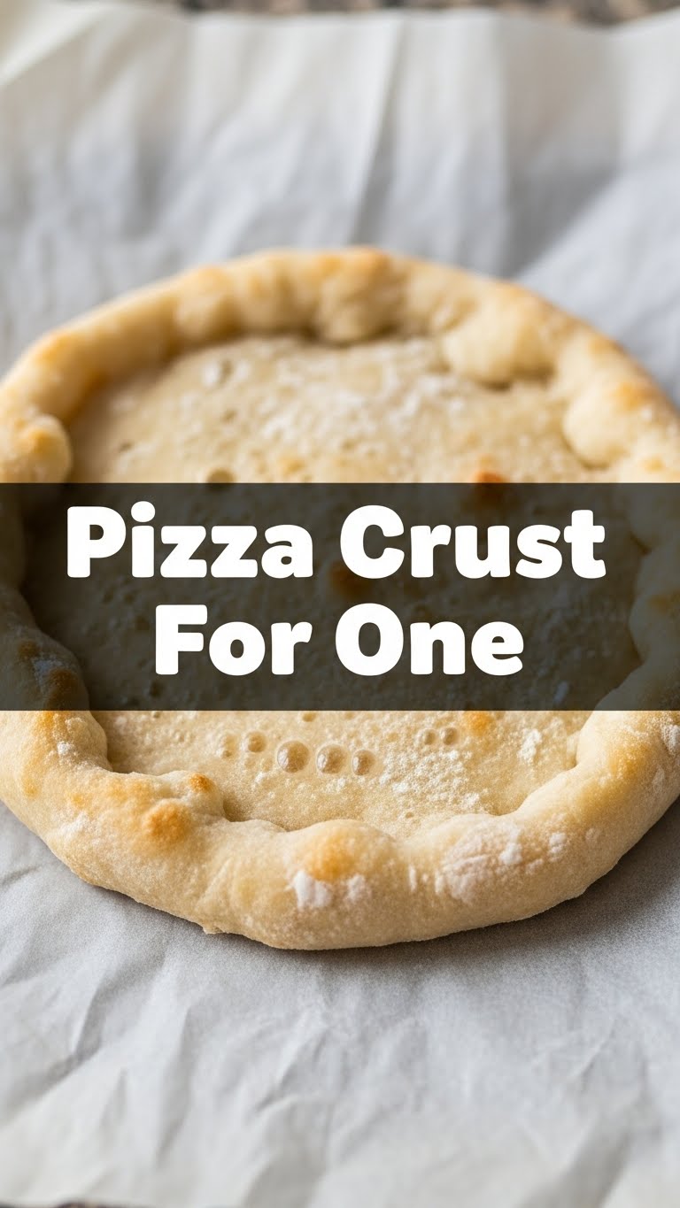 Pizza Crust For One