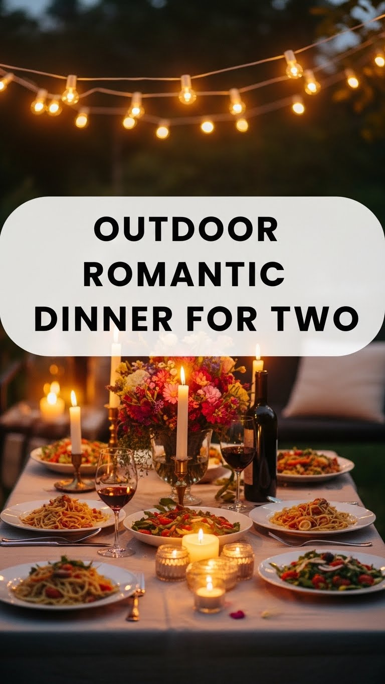 Outdoor Romantic Dinner For Two