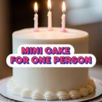 Mini Cake For One Person